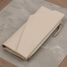 Жіночий класичний гаманець GRANDE PELLE 11521 Бежевий