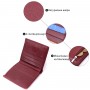 Маленький жіночий гаманець із натуральної шкіри ST Leather 19467 Бордовий