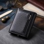 Симпатичний жіночий гаманець із монетницею з натуральної шкіри ST Leather 19481 Чорний