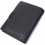 Солідний чоловічий гаманець з натуральної шкіри ST Leather 22467 Чорний