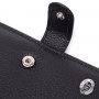Солідний чоловічий гаманець з натуральної шкіри ST Leather 22467 Чорний