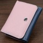 Практичний гаманець для дівчат із натуральної шкіри ST Leather 22496 Різнокольоровий