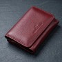 Шкіряний цікавий гаманець для жінок ST Leather 22507 Бордовий