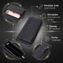 Функціональний гаманець-клатч унісекс з натуральної шкіри ST Leather 22529 Чорний