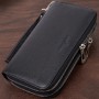 Чоловічий клатч на два відділення з натуральної шкіри ST Leather 22531 Чорний