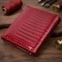 Фактурний жіночий гаманець із натуральної шкіри ST Leather 22705 Червоний