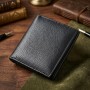 Гарний гаманець для жінок із натуральної шкіри ST Leather 22709 Чорний
