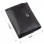 Кошелек для женщин из кожи ST Leather 18886 Черный