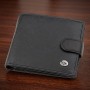 Мужской кошелек ST Leather 18339 (ST138) очень стильный Черный