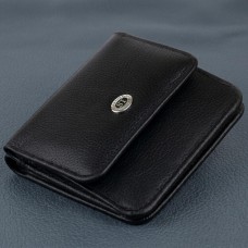 Маленький кошелек на кнопке женский ST Leather 19232 Черный