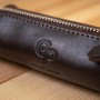 Шкіряна універсальна ключниця GRANDE PELLE 11339 Коричневий