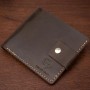 Кожаное мужское портмоне GRANDE PELLE 11460 Коричневый