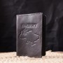 Шкіряна обкладинка на паспорт Карта GRANDE PELLE 16774 Коричнева