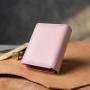 Гаманець з натуральної шкіри для жінок вертикального формату ST Leather 19439 Бежевий