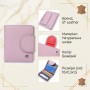 Портмоне з монетницею зовні для стильних жінок шкіряне ST Leather 19456 Бежевий