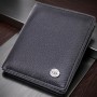 Універсальна модель гаманця з натуральної шкіри ST Leather 19474 Чорний