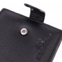 Горизонтальний гаманець середнього розміру з натуральної шкіри ST Leather 22454 Чорний