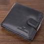 Якісний горизонтальний гаманець із натуральної шкіри ST Leather 22455 Чорний