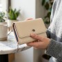 Місткий гаманець для жінок із натуральної шкіри ST Leather 22500 Білий