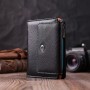 Стильний гаманець для жінок із натуральної шкіри ST Leather 22501 Чорний
