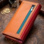 Великий гаманець для прекрасних жінок із натуральної шкіри ST Leather 22518 Різнокольоровий