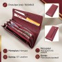 Оригінальний жіночий гаманець з натуральної шкіри ST Leather 22522 Бордовий