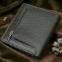 Жіночий гаманець на магніті з натуральної шкіри ST Leather 23093 Зелений