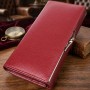 Елегантний гаманець для жінок з монетницею із натуральної шкіри ST Leather 23107 Бордовий