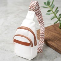 Женская сумка с одной лямкой через плечо из гладкой экокожи Vintage Белый