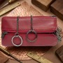 Ключница Tony Perotti из натуральной кожи Cortina 5021 rosso (90291) Красная