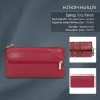 Ключница Tony Perotti из натуральной кожи Cortina 5021 rosso (90291) Красная
