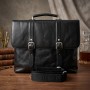Мужской портфель из натуральной кожи Tony Perotti Italico 9225G-38 (90415) Черный