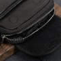 Мужская сумка из натуральной кожи Tony Perotti Contatto 9150-14 (90630) Черная