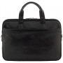 Мужской портфель из натуральной кожи Tony Perotti Italico 7044-40 nero (90641) Черный