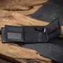 Мужское портмоне Tony Perotti натуральная кожа Cortina 5053 nero (90125) Черное