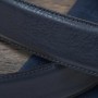 Мужской ремень из натуральной кожи Tony Perotti Cinture 414 blu (90102) Темно-синий