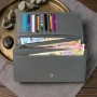 Женский кошелек Tony Perotti New Rainbow 3435 grigio (90077) Серый