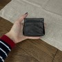Женская монетница Tony Perotti из натуральной кожи Italico 1615 nero (90542) Черная