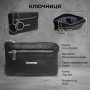 Ключница Tony Perotti New Contatto из натуральной кожи 359L nero (90418) Черная