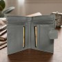 Женский кошелек из натуральной кожи Tony Perotti New Rainbow 1654 grigio (90081) Серый