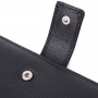 Жіночий шкіряний гаманець для карток купюр та монет ST Leather 22548 Чорний