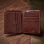 Женское вертикальное портмоне Tony Perotti Nevada 3774 (90655) Коричневое