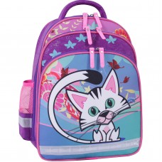 Рюкзак школьный Bagland Mouse 14 л, фиолетовый, дизайн 502