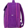 Рюкзак школьный Bagland Отличник 20 л, фиолетовый, дизайн 890