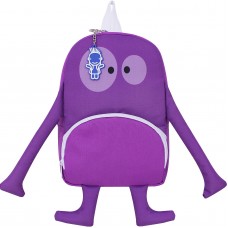 Рюкзак детский Bagland Monster 5 л, фиолетовый, дизайн 913