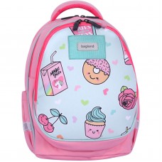 Рюкзак школьный Bagland Butterfly 21 л, розовый, дизайн 1349