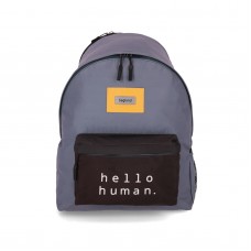 Рюкзак Bagland Stylish 24 л, серый, дизайн 1434