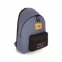 Рюкзак Bagland Stylish 24 л, серый, дизайн 1434