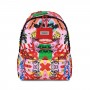 Рюкзак Bagland Stylish M 17 л, принт 1344