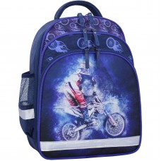 Рюкзак школьный Bagland Mouse 14 л, синий, дизайн 507